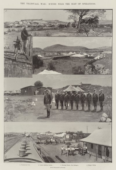 The Transvaal War, Scenes near the Seat of Operations by Amedee Forestier
